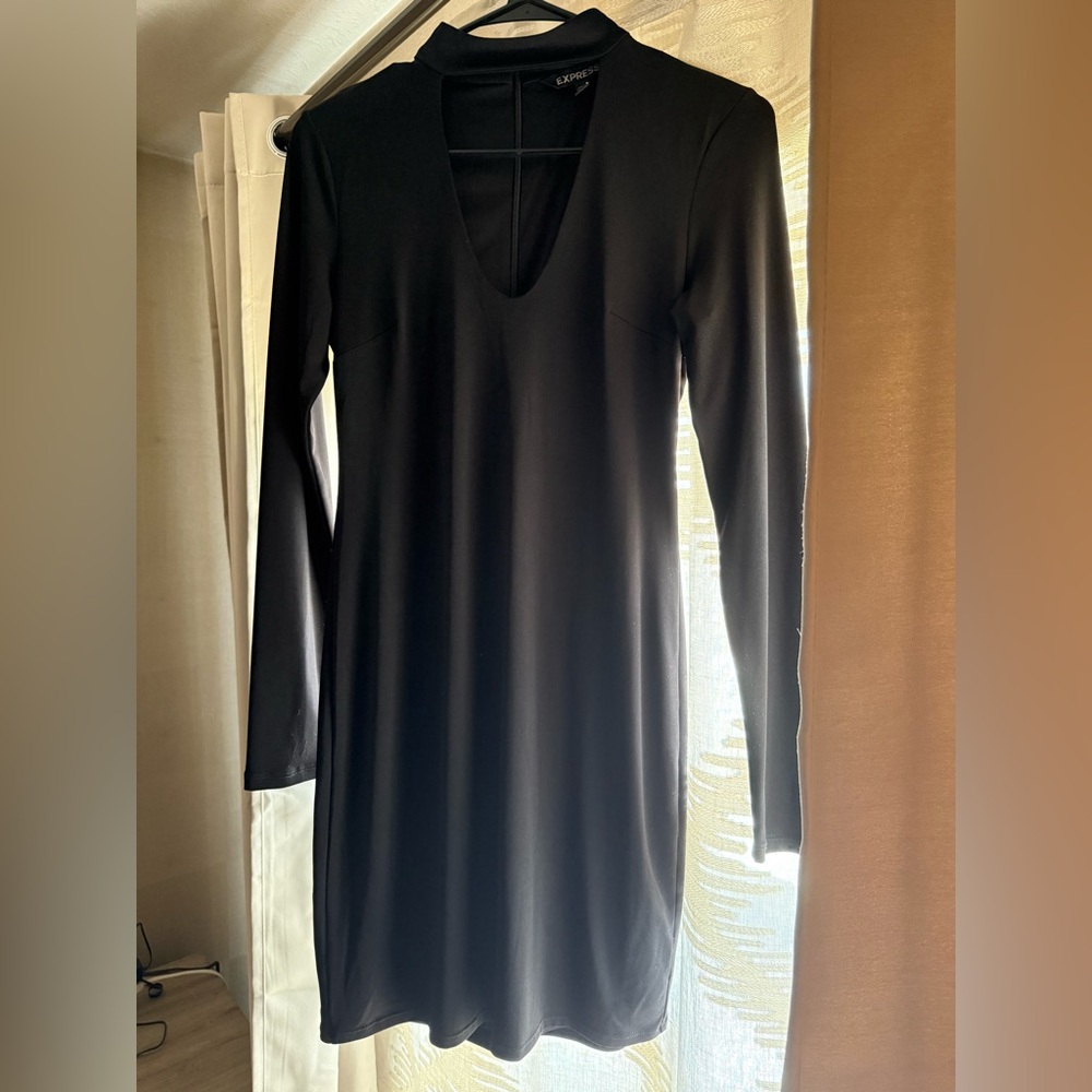 Express Black Mini Dress